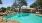 Sparkling swimming pool